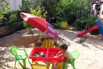 Chorwacja Privát Mandre, Zewnątrz